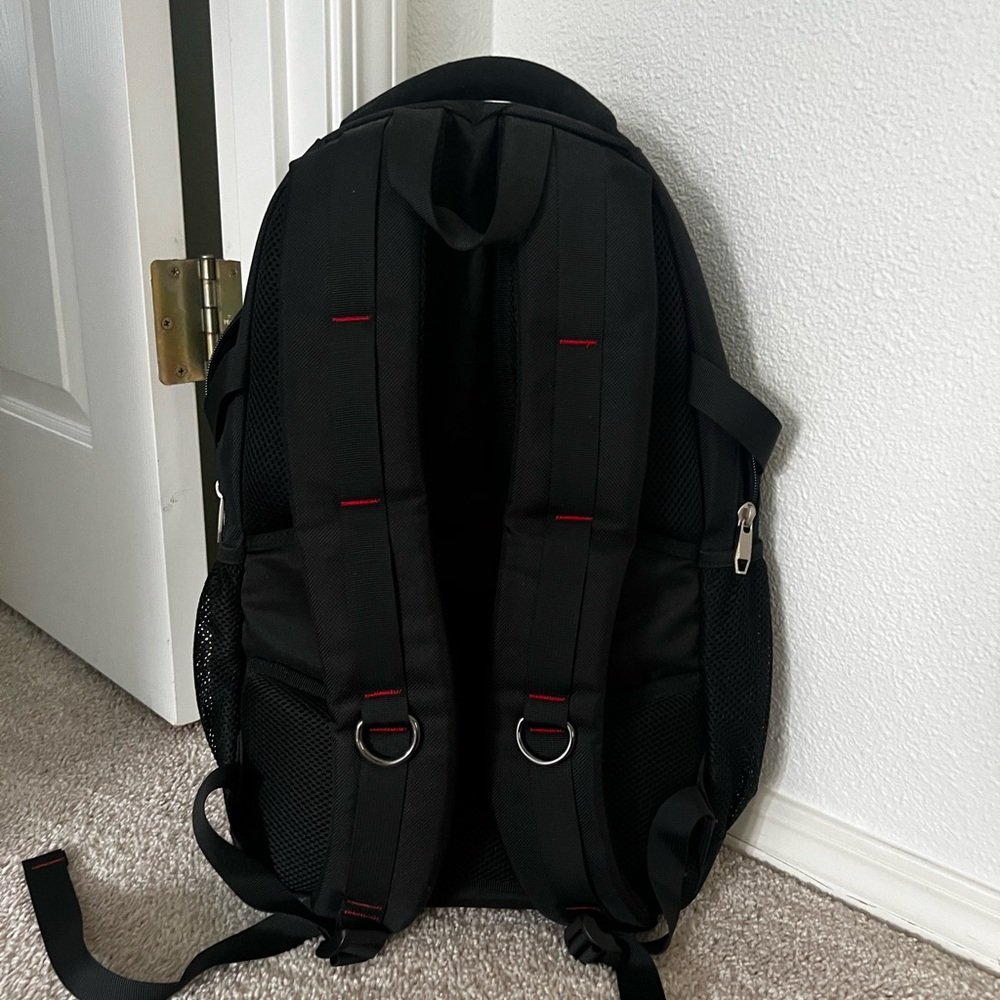 Black Backpack for Men - Picture 2 of 4